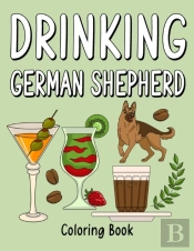 Drinking German Shepherd
