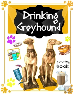 Bertrand.pt - Drinking Greyhound Coloring Book