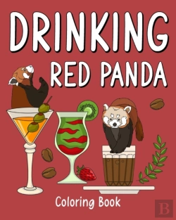 Bertrand.pt - Drinking Red Panda Coloring Book