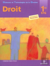 Droit ; 1ère Stg ; Livre De L'Élève