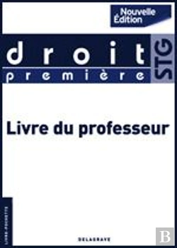 Bertrand.pt - Droit ; 1ère Stg ; Livre Du Professeur