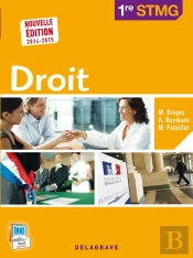 Droit ; 1ère Stmg ; Pochette De L'Élève (Édition 2014)