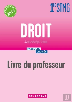 Bertrand.pt - Droit 1re Stmg 2019 - Manuel - Livre Du Professeur