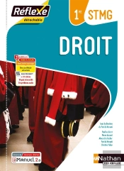 Droit ; 1re Stmg ; Livre + Licence Élève (Édition 2023)