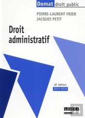 Droit Administratif, 10eme Ed.