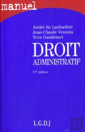 Droit Administratif ; 17e Edition