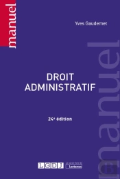 Droit Administratif, 24eme Edition