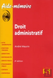 Droit Administratif (8e Édition)