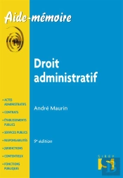 Droit Administratif (9e Édition)