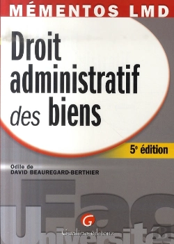 Bertrand.pt - Droit Administratif Des Biens (5e Édition)