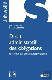 Droit Administratif Des Obligations - Nouveaute