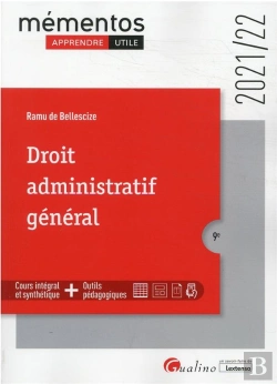 Bertrand.pt - Droit Administratif General, 9eme Edition - Un Cours Clair, Structure Et Accessible Pour L Etudiant