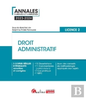 Droit Administratif : L2 : 3 Copies Réelles D'Étudiants Annotées Et Corrigées (Édition 2023/2024)