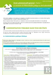 Droit Administratif - La Soumission De L'Administration Publique Au Droit Administratif