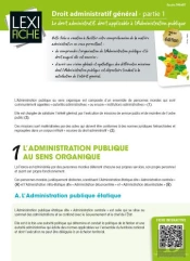 Droit Administratif ; Le Droit Administratif, Droit Applicable À L'Administration Publique (2e Édition)