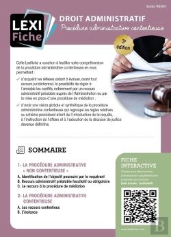 Bertrand.pt - Droit Administratif: Procédure Administrative Contentieuse