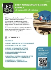 Droit Administratif T.2 ; La Responsabilité Administrative