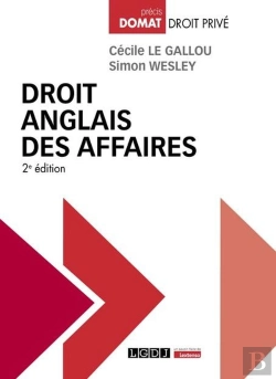Bertrand.pt - Droit Anglais Des Affaires (2e Édition)