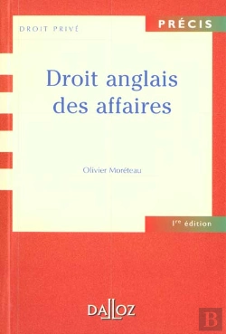 Bertrand.pt - Droit Anglais Des Affaires