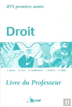 Bertrand.pt - Droit Bts 1 Livre Du Prof.