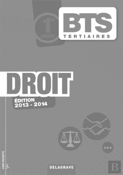 Bertrand.pt - Droit ; Bts 1ère Année ; Livre Du Professeur (Édition 2013-2014)