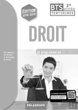 Bertrand.pt - Droit Bts 1re Annee (2018) - Livre Du Professeur 3ed
