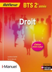 Droit Bts 2 (Pochette Reflexe) Licence Numerique Eleve I-Manuel+Ouvrage Papier