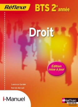 Bertrand.pt - Droit Bts 2 (Pochette Reflexe) Licence Numerique Eleve I-Manuel+Ouvrage Papier