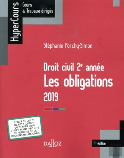 Bertrand.pt - Droit Civil 2e Annee, Les Obligations 2019 - 11e Ed.