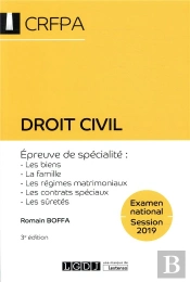 Droit Civil - 3eme Edition - Epreuve De Specialite : Les Biens, La Famille, Les Regimes Matrimoniaux