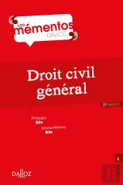 Droit Civil Général (21e Édition)