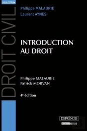 Droit Civil - Introduction Au Droit, 4eme Edition