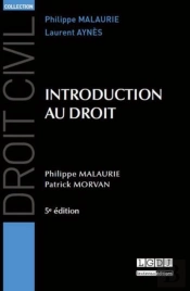 Droit Civil - Introduction Au Droit, 5eme Edition