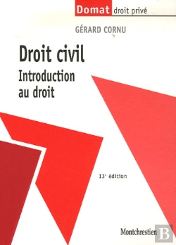 Bertrand.pt - Droit Civil ; Introduction Au Droit