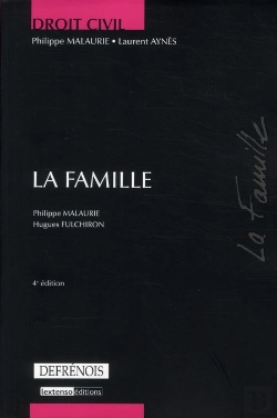 Bertrand.pt - Droit Civil : La Famille, 4eme Edition