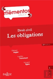 Droit Civil ; Les Obligations ; 21e Édition