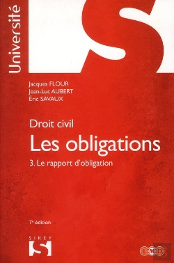 Bertrand.pt - Droit Civil ; Les Obligations T.3 ; Le Rapport D'Obligation (7e Édition)