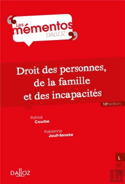 Bertrand.pt - Droit Civil. Les Personnes, La Famille, Les Incapacites - 10e Ed.