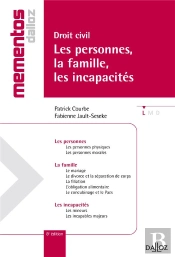 Droit Civil. Les Personnes, La Famille, Les Incapacites - 8e Edition