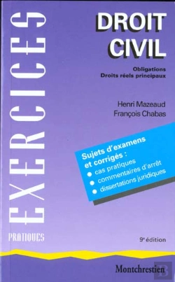 Bertrand.pt - Droit Civil - Obligations, Droits Reels Principaux