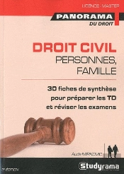 Droit Civil ; Personnes, Famille ; Licence, Master (3e Édition)
