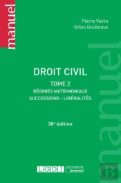 Droit Civil T.2 (30e Édition)