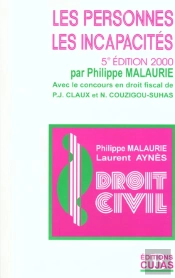 Droit Civil T.2 ; Les Personnes Les Incapacites ; 5e Edition