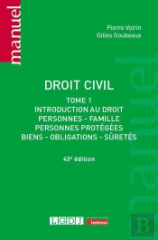 Droit Civil - Tome 1
