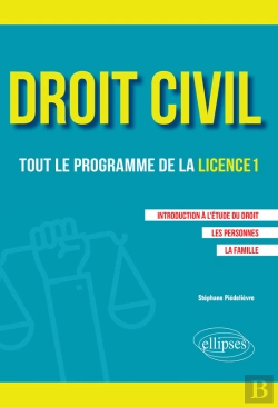 Bertrand.pt - Droit Civil. Tout Le Programme De La L1. Introduction À L'Étude Du Droit, Les Personnes, La Famille