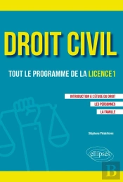 Droit Civil ; Tout Programme De La Licence 1 (Édition 2018)
