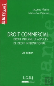 Droit Commercial ; Droit Interne Et Aspects De Droit International (28e Édition)