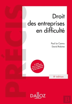 Bertrand.pt - Droit Commercial. Entreprises En Difficulte - 8e Ed.