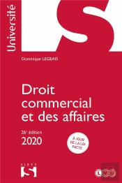 Droit Commercial Et Des Affaires 2020 - 26e Ed.