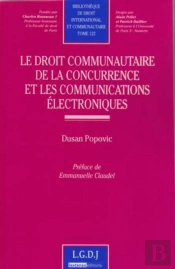 Droit Communautaire De La Concurrence Et Les Communications Électroniques